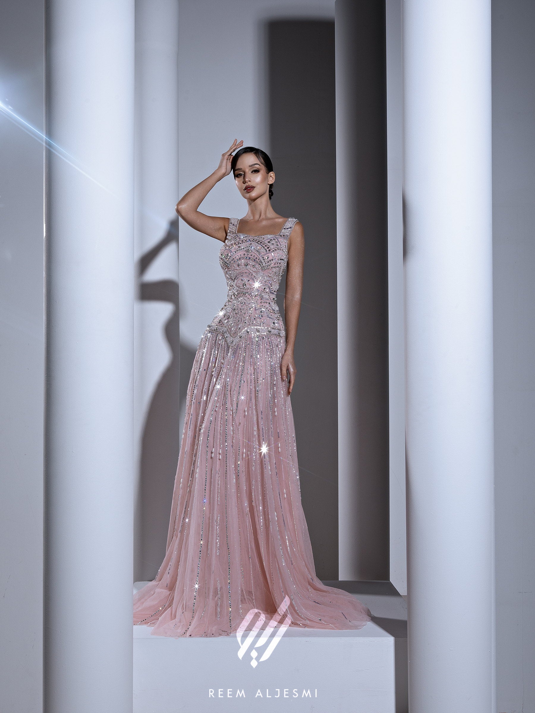 Rose Crystal Gown