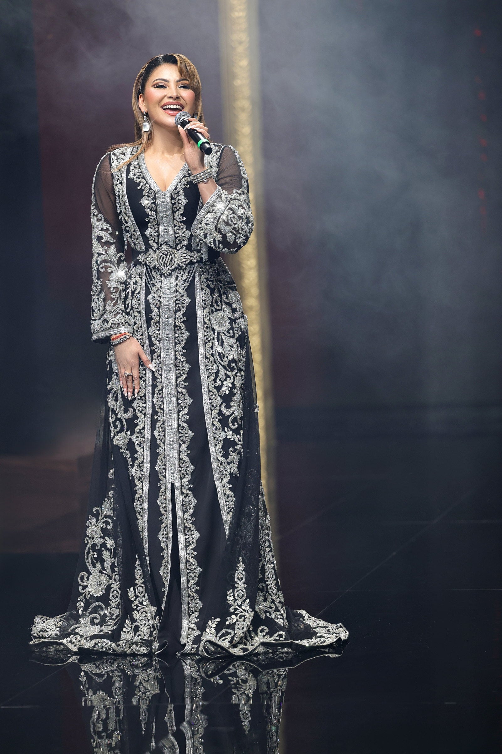Silver Filigree Kaftan