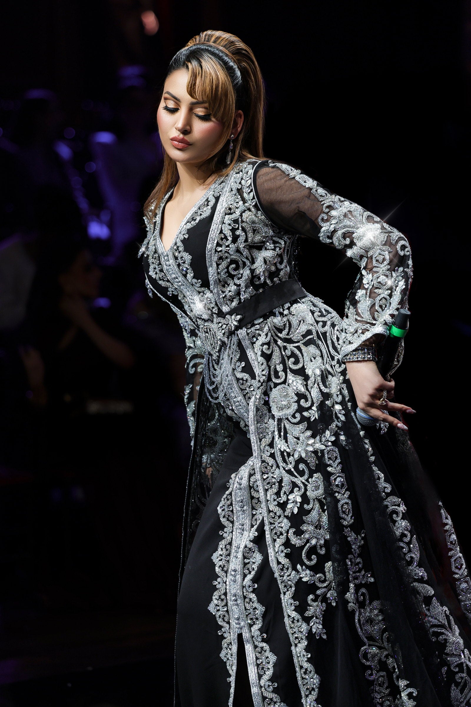Silver Filigree Kaftan